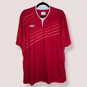 Umbro Red S/S Soccer Jersey